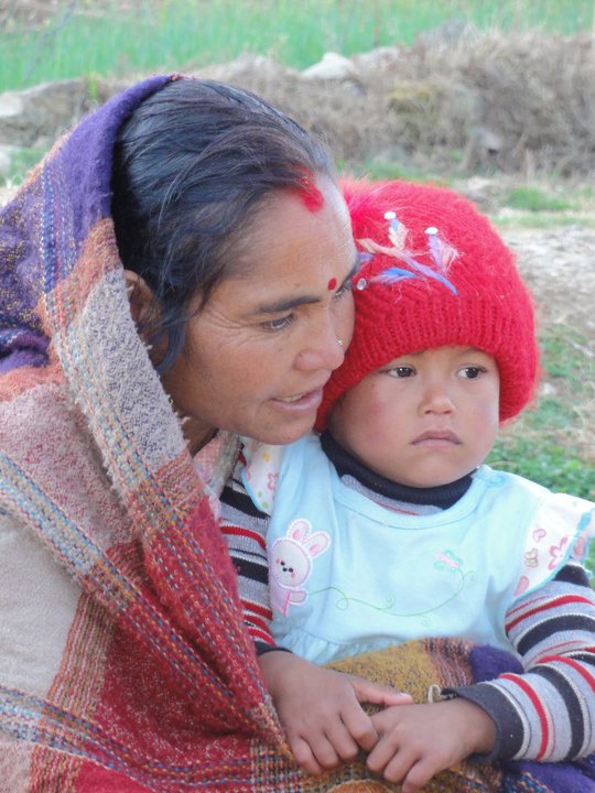 Nepali Mother and Child