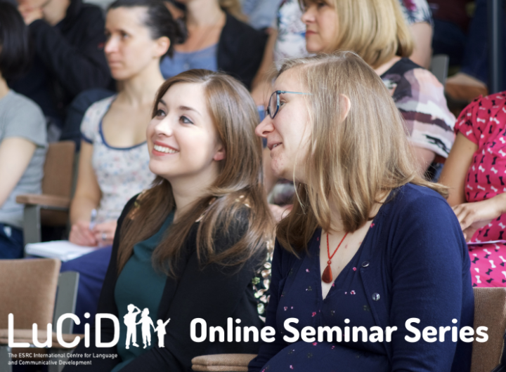Online Seminar: Cross-cultural differences in the relationship between language and Theory of Mind development
