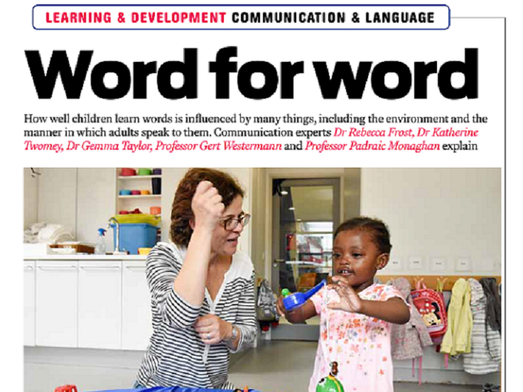 Nursery World Article 2 Word for Wordv3